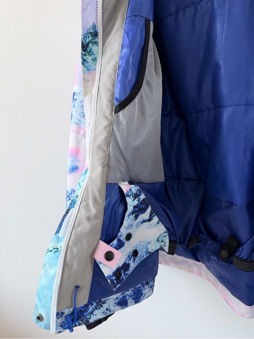 GSOU SNOW Women’s Snow Mountain Waterproof Ski Jacket Hood Size L - Picture 7 of 16